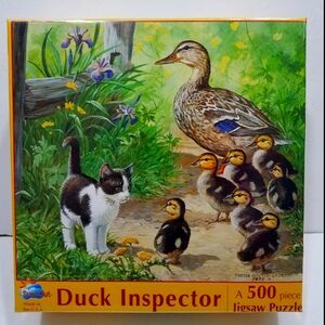 Duck Inspector 500 Piece Jigsaw Puzzle 18 x 24 New